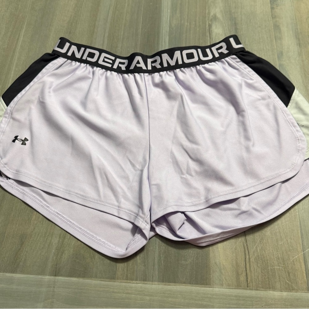 Under Armour Women's Light Purple Athletic Shorts